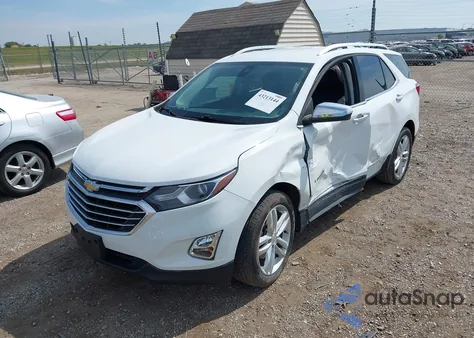 2020 Chevrolet Equinox Fwd Premier 2.0L Turbo из США, поврежденный, VIN 3GNAXPEX5LS528331
